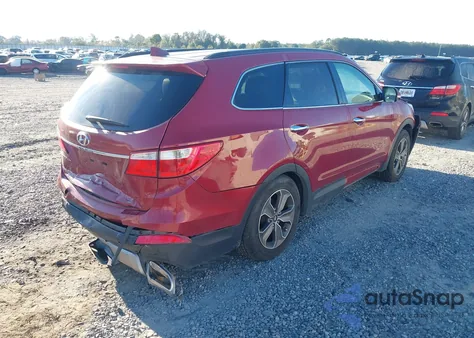 2013 Hyundai Santa Fe Gls from USA, damaged, VIN KM8SN4HF1DU010783
